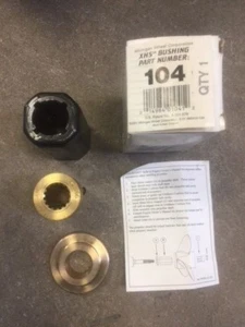 New XHS 104 Bushing, Fits Suzuki Hub 150-225 HP, 1986 to Present, Michigan Wheel - Bild 1 von 3