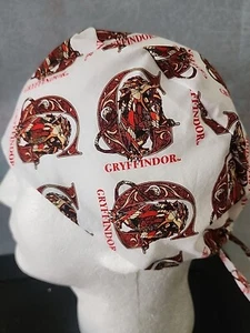 Harry Potter GRYFFINDOR HOUSE - Surgical Scrub Hat - Unisex - Picture 1 of 6
