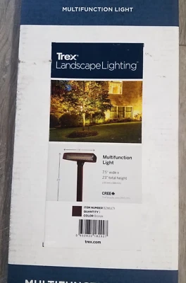 TREX ® LED MULTIFUNCTION LIGHT LANDSCAPE LIGHTING -  BRONZE - BZMULTI - Image 1 of 3