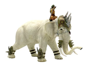Schleich 70063 Weißer Kampfelefant mit Reiter/Krieger - Bild 1 von 6