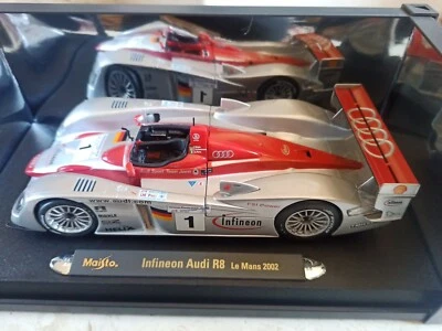 Maisto GT Racing Infineon Audi R8 Le Mans 2002  - Immagine 1 di 4
