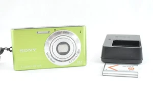 Sony Cyber-shot DSC-W320 grün Digitalkamera nur Japanisch 326 - Bild 1 von 8