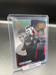 2025 Topps Liverpool FC Team Set Steven Gerrard Orange Auto /25 BONA FIDE BALLER - Bild 1 von 2