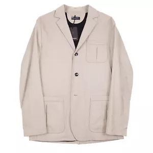 Kiton Lambskin Leather Blazer with Quilted Cashmere Lining M (Eu 50) Jacket - Picture 1 of 11