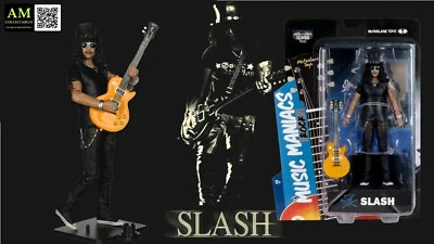 Music Maniacs Rock - Guns N Roses - Slash - McFarlane Action Figure - Image 1 of 4