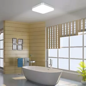 LED Flush Mount Ceiling Light Fixture Bedroom Bathroom Kitchen Lighting Foyer US - Picture 1 of 14