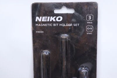 (3-Pk) Soporte de broca magnético Neiko 2-3/8", 4" y 6" 11403A Foto 1 de 4