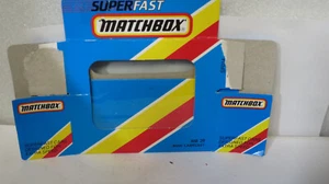 EARLY MATCHBOX SUPERFAST 1/75 MB-39 BMW CABRIOLET BLUE BOX ONLY NO MODEL - Bild 1 von 3