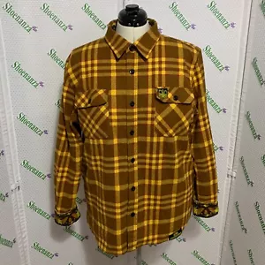 Camisa de franela Middle Of Beyond Godzilla King Ghidorah Monster Zero a cuadros para hombre XL - Imagen 1 de 10