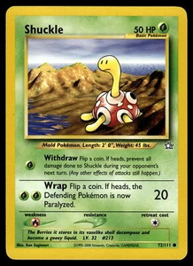 Shuckle #072/111 Neo Genesis Pokemon Near Mint or Better - Picture 1 of 2