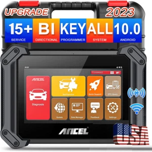 Ancel V6 Bidirectional Full Systems OBD2 Scanner Car Diagnostic Tool TPMS DPF - Picture 1 of 15
