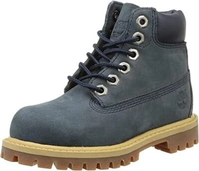 Bebés Niños Reino Unido 5 Timberland 6" Premium Botas Impermeables Azul Marino Primaloft Foto 1 de 4