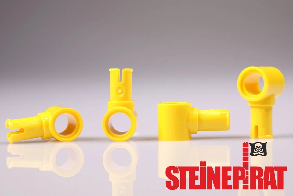 LEGO® 4x 15100 (-NEU-) Technic Pin / Verbinder / Hülse / gelb / 6282151 / 65487 - Bild 1 von 1