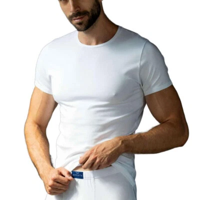 3 T-shirt maglie uomo Armata di Mare girocollo in cotone elasticizzato art GT108 - Immagine 1 di 3