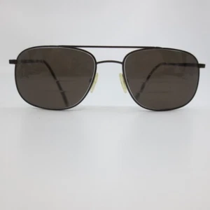Marchon Sunglasses Frame M115-210 Men's Brown Metal Aviator Full Rim 55-18-140 - Picture 1 of 8