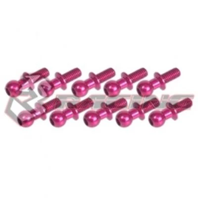 3RACING 3RAC-BS4810 ALLOY 4.8MM Ball Stud L=10 X10 pcs 1/10 RC EP GP Car - Image 1 of 4