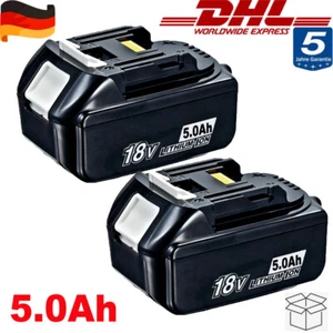 2X 5,0 AH Ersatz Akku Für Makita BL1860B 18V LXT Li-ion BL1850B BL1830 - Bild 1 von 10
