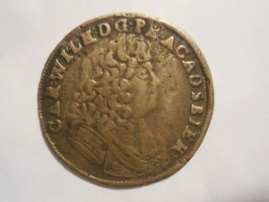 Germania Anhalt zerbst 2/3 tallero 1678 falso d'epoca - Bild 1 von 2