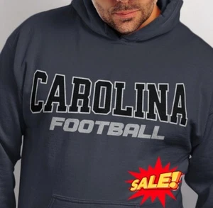 Sudadera con capucha de fútbol americano Carolina para hombre, Salute Armed Services, XL-5XL, chaqueta de día de juego - Imagen 1 de 7