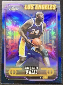 2024-25 Topps Cromo - Shaquille O'Neal #171 - Refractor Baloncesto Azul COMO NUEVO - Imagen 1 de 6
