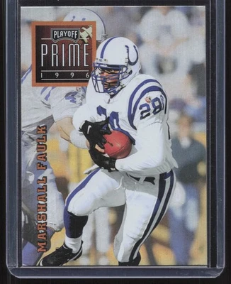 1996 年季后赛 Prime #005 Marshall Faulk — 第 1/2 张图片