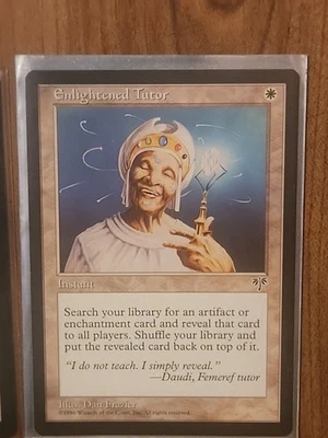 Magic: The Gathering Enlightened Tutor Instant  Mirage 1996 Unplayed NM MTG - Image 1 of 3