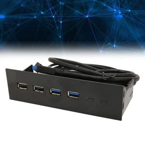 Panel frontal USB 2 USB2.0 2 USB3.0 transmisión de alta velocidad 5,25 pulgadas computadora Ex CHU - Imagen 1 de 23