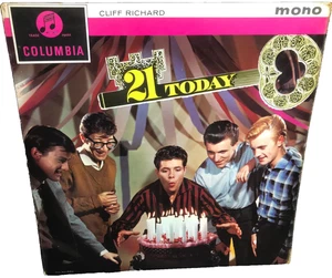 CLIFF RICHARD & THE SHADOWS 21 today 1961 UK COLUMBIA GREEN LABEL MONO LP - Imagen 1 de 4