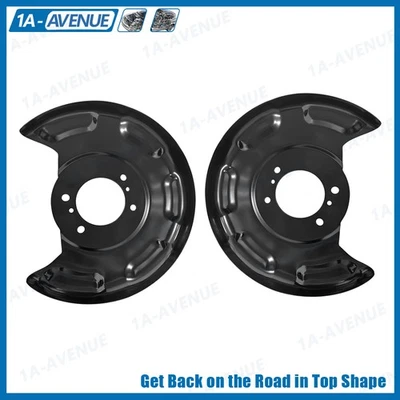 Left Right Backing Plate for 2014 - 2018 Kia Forte Hyundai Elantra Veloster New Foto 1 de 4