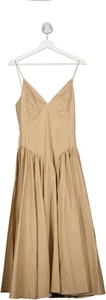 TOVE Kleid beige Solene Bio-Baumwolle UK S - Bild 1 von 2