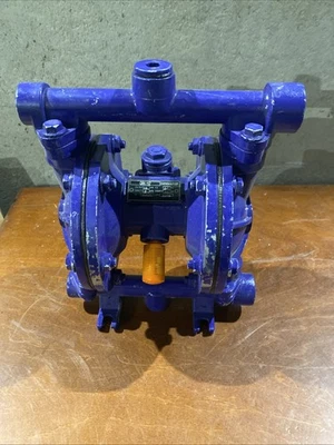 Monica Air  Operated Double Diaphragm Pump Blue Industrial - Image 1 of 4