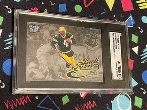 1999 Fleer Ultra Brett Favre PLATINUM MEDALLION #68P /99 SGC - Bild 1 von 3