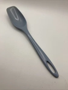 Vintage ENSAR Nylon Plastic Serving Spoon Blue 11” - Picture 1 of 9