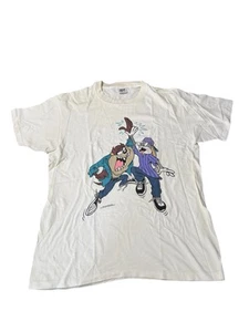 Vintage Taz Bugs Bunny T-Shirt XL Single Stitch 1993 Cartoon Looney Tunes 90s - Picture 1 of 4