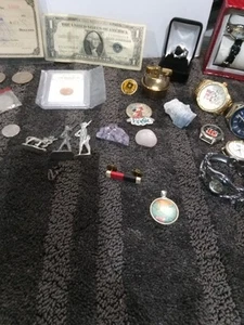 Lot Of Jewelry And Currency - Picture 1 of 13