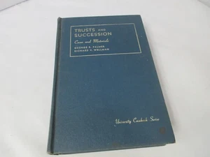Palmer Cases and Materials on Trusts and Succession 1960 Hardcover - Picture 1 of 18