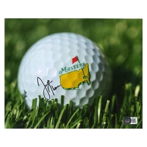 Foto autografiada de Justin Thomas Golfer Masters 8x10 (auténtica Beckett #BH034110) - Imagen 1 de 1