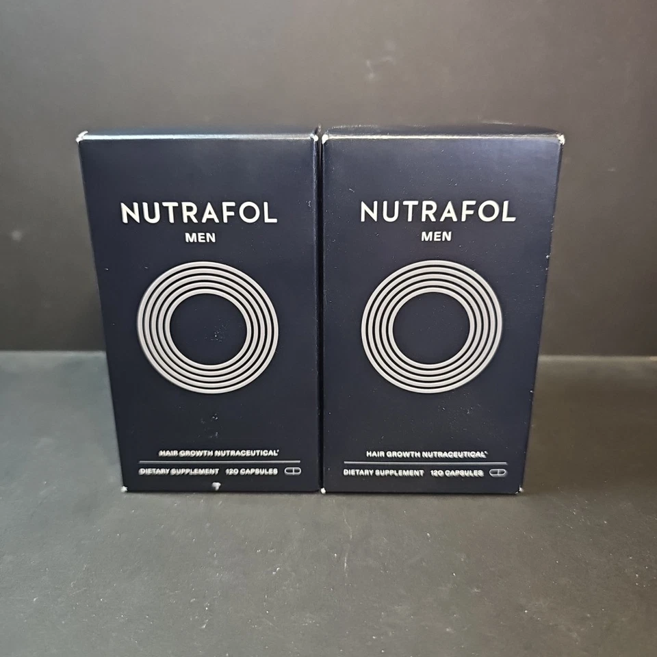 Nutrafol Men Hair Growth Nutraceutical 120 Capsules Exp 3/26