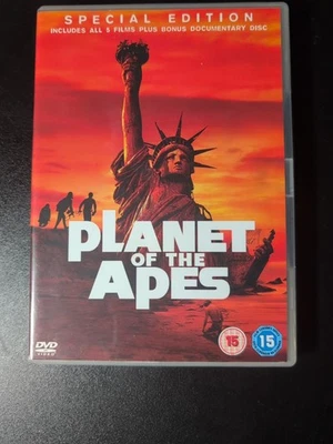 Planet of the Apes • Special Edition [6 disc DVD] [1968-73] 5 Films • UK PAL R2 - Image 1 of 2