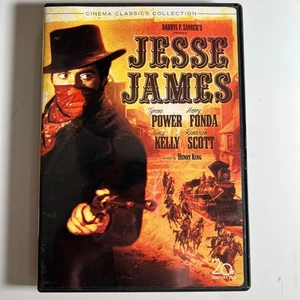 Jesse James (1939) DVD Fox Cinema Classics Western Tyrone Power Henry Fonda - Imagen 1 de 3