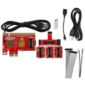 Carte de Test Post Diagnostic Universelle Prend en charge PCI, PCI-E, LPC, MSATA C4K6 - Photo 1/7