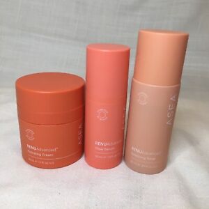 ASEA Renu Advanced Skin Care Kit - Balancing Toner, Glow Serum, Hydrating Cream