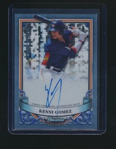 KENNI GOMEZ 2024 BOWMAN STERLING AUTO #PA-KG - Picture 1 of 2