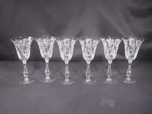 Tiffin Franziskaner Cherokee Rosenstiel 17399 Wasserkelche 6er Set - Bild 1 von 16