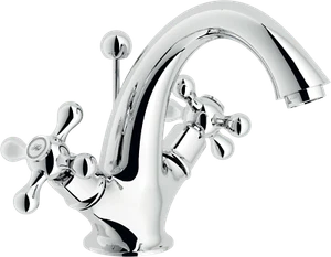 Miscelatore lavabo due maniglie rubinetto lavabo qualità rivenditore - Foto 1 di 2