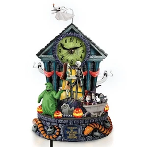 Disney Tim Burton Pesadilla antes de Navidad Centro de mesa 30 aniversario Reloj - Imagen 1 de 4
