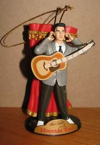Adorno de Navidad 4" ELVIS PRESLEY Hayride Tour 2003 Trevco SUELTO - Imagen 1 de 6