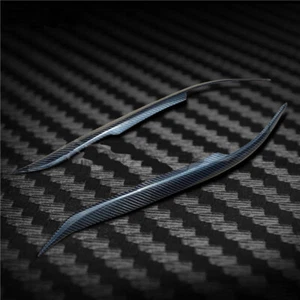 Carbon Fiber Headlight Cover Eyebrows Eyelid Trim Sticker Decals For Mazda 6 03+ - Picture 1 of 5