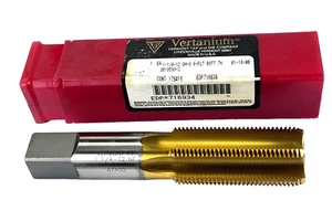Vintage 1-1/4"-12 HS GH-6 6fl TiN Bodengewindebohrer HERGESTELLT IN DEN USA Vermont Gewindebohrer & Schneideisen - Bild 1 von 4