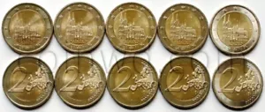 Deutschland 2 Euro 2011 Nordrhein-Westfalen Set ADFGJ (#3079) - Bild 1 von 1